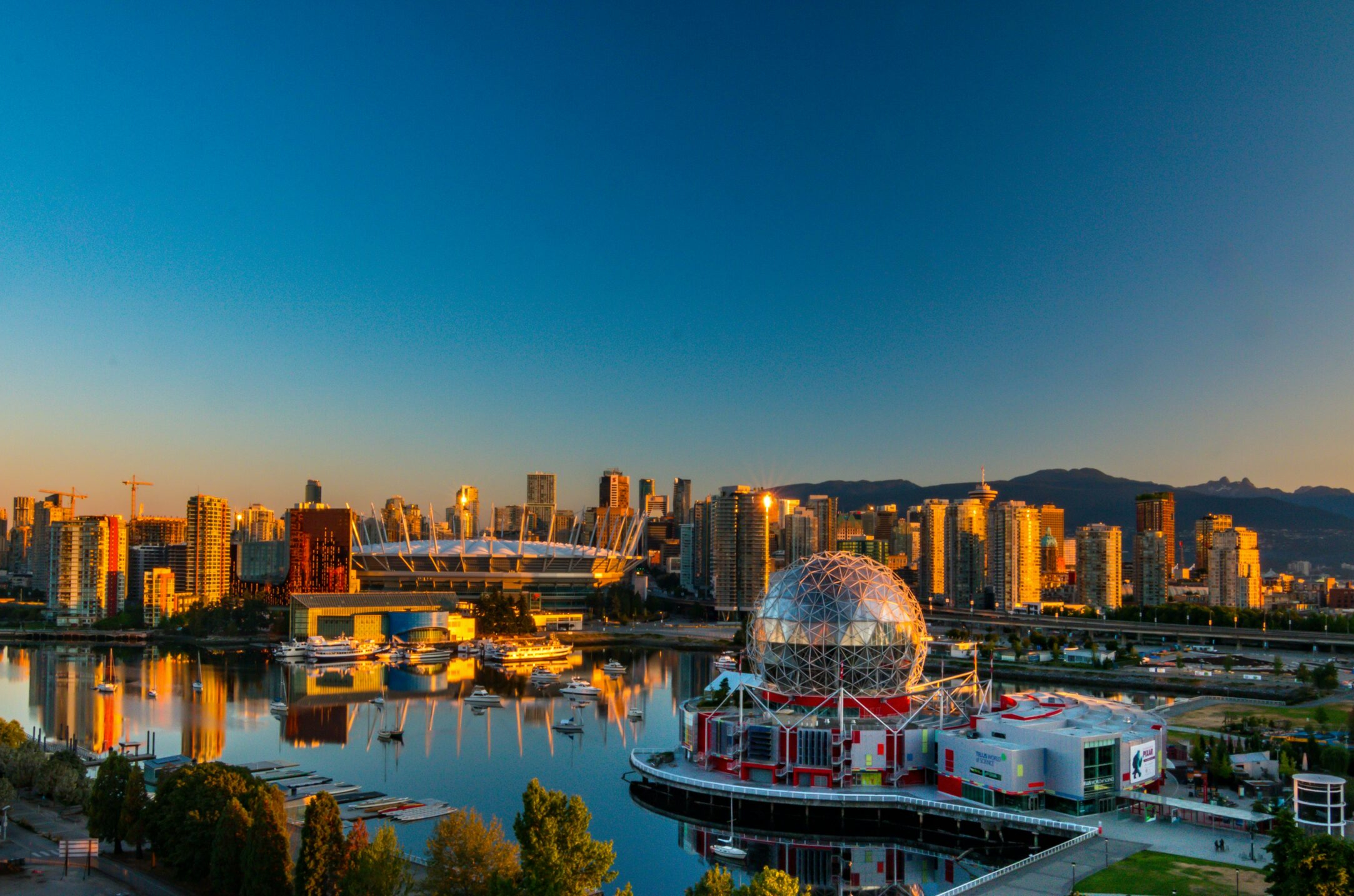 Vancouver skyline, representing our in-person therapy services in Vancouver, BC